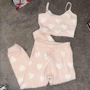 Culpos X INC Pink Heart Lounge Set